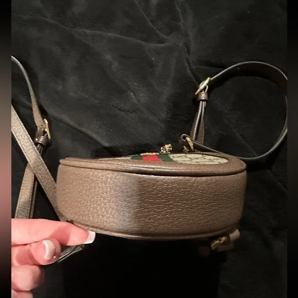 ORIGINAL GG SUPREME CANVAS OPHIDIA ROUND BACKPACK MINI - Picture 4 of 9